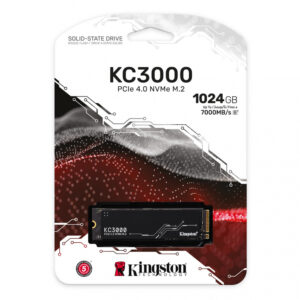 UNIDAD SSD M.2 KINGSTON 1024G SKC3000S/1024G PCIe 4.0 / NVME / 2280 / SKC3000S/1024G