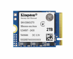 UNIDAD SSD M.2 KINGSTON 2TB SNV3SM3/2T0 NV3 / PCI EXPRESS 4.0 NVME / 2230 / SNV3SM3/2T0