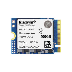 UNIDAD SSD M.2 KINGSTON 500GB SNV3SM3/500G NV3 / PCI EXPRESS 4.0 NVME / 2230 / SNV3SM3/500G