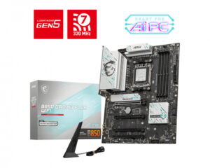Tarjeta Madre MSI B850 GAMING PLUS Wi-Fi Socket AM5 / 4x DDR5 8200 MHZ / DP / 3*M.2 / ATX / B850 GAMING PLUS WIFI