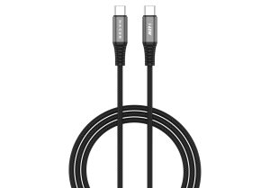 CABLE NACEB NA-0140 USB TIPO-C A TIPO-C / 60W / 1 METRO / NA-0140