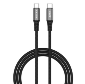 CABLE NACEB NA-0141 USB TIPO-C A TIPO-C / 100W / 1 METRO / NA-0141