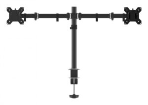 SOPORTE P/MONITOR NACEB NA-0211 2 MONITORES / 10"-32" / 10KG / VESA / NEGRO / NA-0211