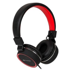 AUDIFONOS NACEB NA-0310R ZERO / DIADEMA / ALAMBRICA / MANOS LIBRES / 3.5 / ROJO / NA-0310R
