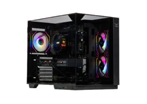 GABINETE NACEB NA-0638 GAMER M-ATX / ITX / CRISTAL TEMPLADO / NEGRO / NA-0638