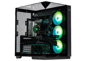 GABINETE NACEB NA-0639 GAMER M-ATX / ITX / CRISTAL TEMPLADO / LATERAL / FRONTAL Y SUPERIOR / NEGRO / NA-0639