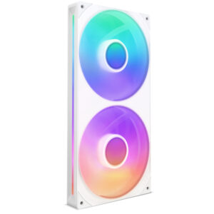VENTILADOR P/GABINETE NZXT RF-U28HF-W1 U280 / 280MM HUB-MOUNTED RGB UNI-BODY FAN / BLANCO / RF-U28HF-W1