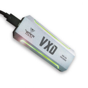 GABINETE P/SSD M.2 PATRIOT PV860UPRGM VXD 860 RGB PCI-E 3.0 / USB-C / PV860UPRGM