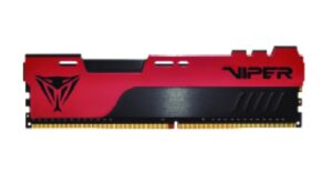 MEMORIA DIMM DDR4 PATRIOT PVE248G320C8 VIPER ELITE 8GB 3200MHZ / BLACK/RED HEATSINK / CL18 / PVE248G320C8