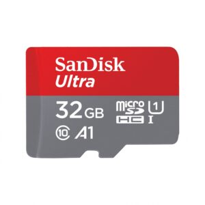 MEMORIA MICROSD SDHC SANDISK 32GB SDSQUNR-032G-GN3MA ULTRA / UHS-1 / CL10 / C/ADAPTADOR / SDSQUNR-032G-GN3MA