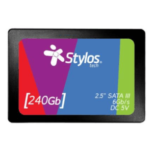 UNIDAD SSD 2.5" STYLOS 240GB STMSSD2B SATA3 / 7MM / NEGRO / STMSSD2B
