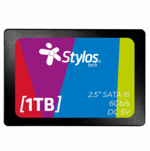 UNIDAD SSD 2.5" STYLOS 1TB STMSSD4B SATA3 / 7MM / NEGRO / STMSSD4B