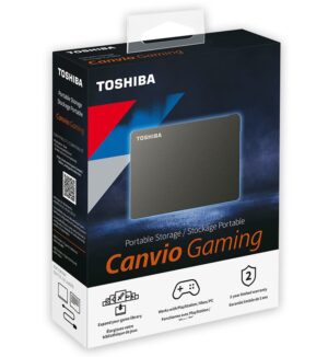 Disco Duro EXTERNO TOSHIBA 4TB 2.5" HDTX140XK3CA CANVIO GAMING NEGRO USB 3.0