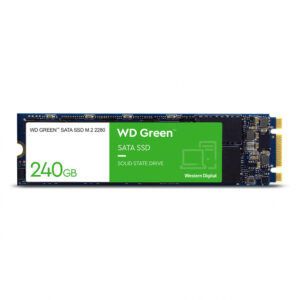 UNIDAD SSD M.2 WD 240GB WDS240G3G0B GREEN / SATA3 / 2280 / WDS240G3G0B
