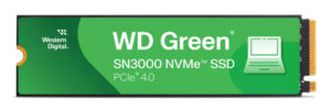 UNIDAD SSD M.2 WD 500GB WDS500G4G0E GREEN SN3000