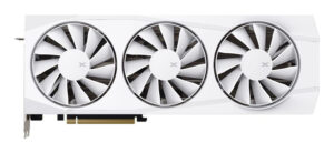 TARJETA DE VIDEO XFX RX-97TQICKW9 QUICKSILVER RX9070XT / 16GB GDDR6 / 2400MHZ / 3*DP / HDMI / BLANCA / RX-97TQICKW9