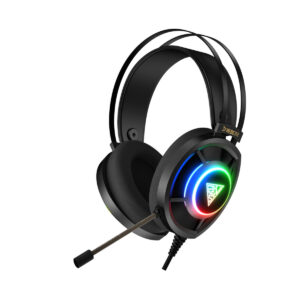 AUDIFONOS GAMDIAS GD-HEBE E3 STEREO RGB / USB + 3.5MM C/MIC OMNI / SPK DIAM 50MM / GD-HEBE E3