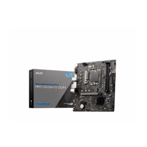 Tarjeta Madre MSI PRO H610M-G DDR4 Socket 1700 / 2x DDR4 3200MHZ / 1*HDMI / 1*VGA / MICRO ATX / PRO H610M-G DDR4