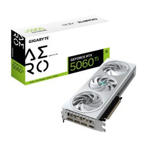 TARJETA DE VIDEO GIGABYTE GV-N506TAERO OC-8GD RTX 5060TI / 8GB GDDR7 / PCIe 5.0 / HDMI / 3*DP / 3FAN / GV-N506TAERO OC-8GD