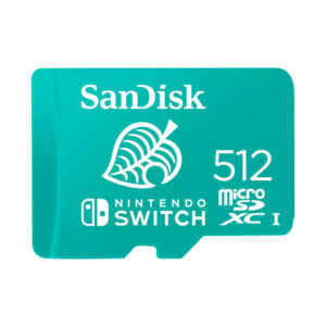 MEMORIA MICROSD SDXC SANDISK 512GB SDSQXAO-512G-GNCZN NINTENDO SWITCH / ANIMAL CROSSING / SDSQXAO-512G-GNCZN