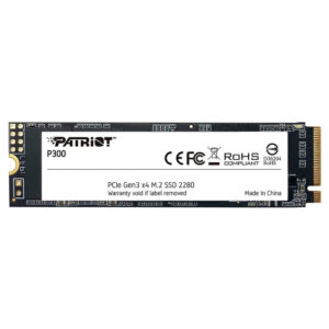 UNIDAD SSD M.2 PATRIOT 512GB P300P512GM28 P300 / PCIe 3.0 / NVME / 2280 / P300P512GM28