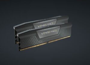 MEMORIA SODIMM DDR5 CORSAIR / CMK64GX5M2D6000C40 / 64GB 6000MT/S 2X32GB VENGEANCE / XMP 3.0 / NEGRO / 1.35V