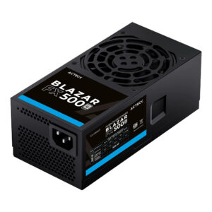 FUENTE DE PODER ACTECK (ES-05002T) BLAZAR FX500, 500W,ATX 24,ATX 12V 4+4,2 SATA,2 MOLEX,NEGRO