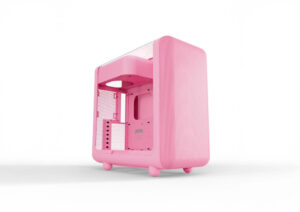 GABINETE HYTE / CS-HYTE-X50G-SM / X50 / ATX / VIDRIO BISELADO CURVO PANEL LATERAL / ROSA / S/FUENTE