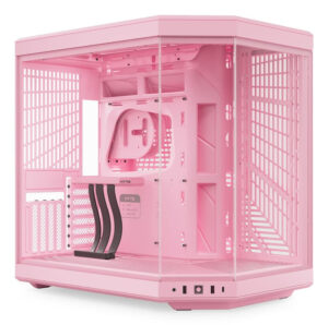 GABINETE HYTE / CS-HYTE-Y70-SM / Y70 EDICION MILKY STRAWBERRY MILK / ATX / CABLE RYSER INCL / ROSA / S/FUENTE