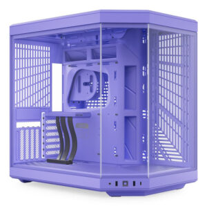 GABINETE HYTE / CS-HYTE-Y70-TM / Y70 EDICION MILKY TARO MILK / ATX / CABLE RYSER INCL / LILA / S/FUENTE
