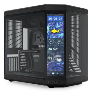 GABINETE HYTE / CS-HYTE-Y70TTI-BB / PITCH BLACK / Y70 LCD TOUCH INFINITE DE 14.9" TOUCH SCREEN / NEGRO