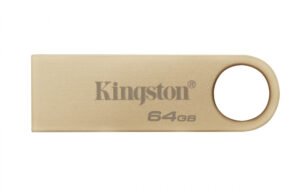 MEMORIA USB KINGSTON / DTSE9G3/64GB / 64GB / DATA TRAVELER SE9 G3 / DORADO USB 3.2