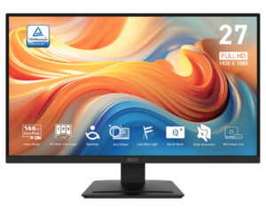 Monitor MSI PRO MP273L E14 LCD 27" / 1920x1080 Full HD / FreeSync / 144Hz / HDMI / Negro