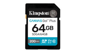 MEMORIA SD SDXC KINGSTON 64GB / SDG4/64GB / CANVAS GO PLUS / UHS-I / CLASS 10