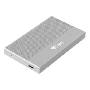 GABINETE P/SSD 2.5 STYLOS / STEN251S / MAX 4TB / USB 3.0 / TIPO C / PLATA