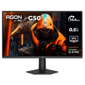 Monitor Gamer AOC 27G50F LCD / 27" / 1920x1080 Full HD / G-Sync/FreeSync / 144Hz / HDMI/DisplayPort / Negro / 27G50F