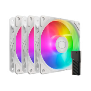 VENTILADOR P/GABINETE COOLER MASTER (MFX-B2DW-253P2-R2) SICKLEFLOW EDGE 120 ARGB WE 3-IN-1