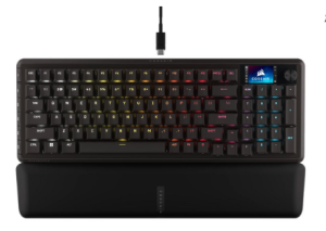 TECLADO MECANICO CORSAIR (CH-91E901E-NA) VANGUARD 96 MLX PLASMA