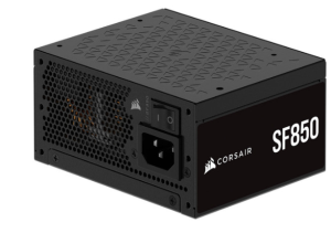 FUENTE DE PODER CORSAIR (CP-9020256-NA) SF850, 850W, FULL MODULAR, PLATINUM, NEGRA