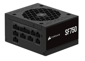 FUENTE DE PODER CORSAIR (CP-9020284-NA) SF750, 750W, 80 PLUS PLATINUM, NEGRO