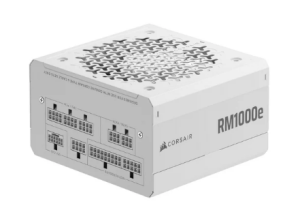 FUENTE DE PODER CORSAIR (CP-9020294-NA) RM1000E, FULL MODULAR, BLANCA, GOLD
