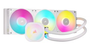 VENTILADOR P/CPU CORSAIR (CW-9061021-WW) ICUE LINK TITAN RX RGB,360MM,ENFRIAMIENTO LIQUIDO,BLANCO