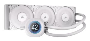 VENTILADOR P/CPU CORSAIR (CW-9061034-WW) NAUTILUS 360 RS LCD BLANCO