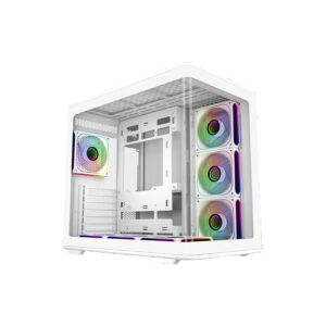 GABINETE COOLER MASTER (E600-WGNN-S00) ELITE 600 BLANCO,VIDRIO TEMP,ATX, S/FUENTE,USB-C