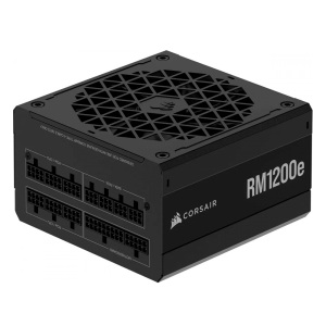 FUENTE DE PODER CORSAIR (CP-9020258-NA) RM1200E, 1200W, FULL MODULAR, 80 PLUS GOLD, NEGRA