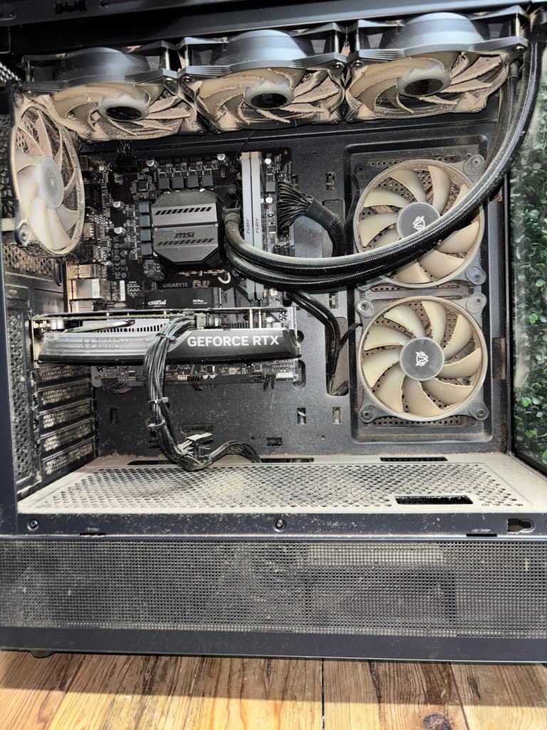 Mantenimiento de PC en Mazatlán antes y después de limpieza interna